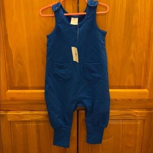 NWT Hanna Andersson French Terry Pocket Overalls